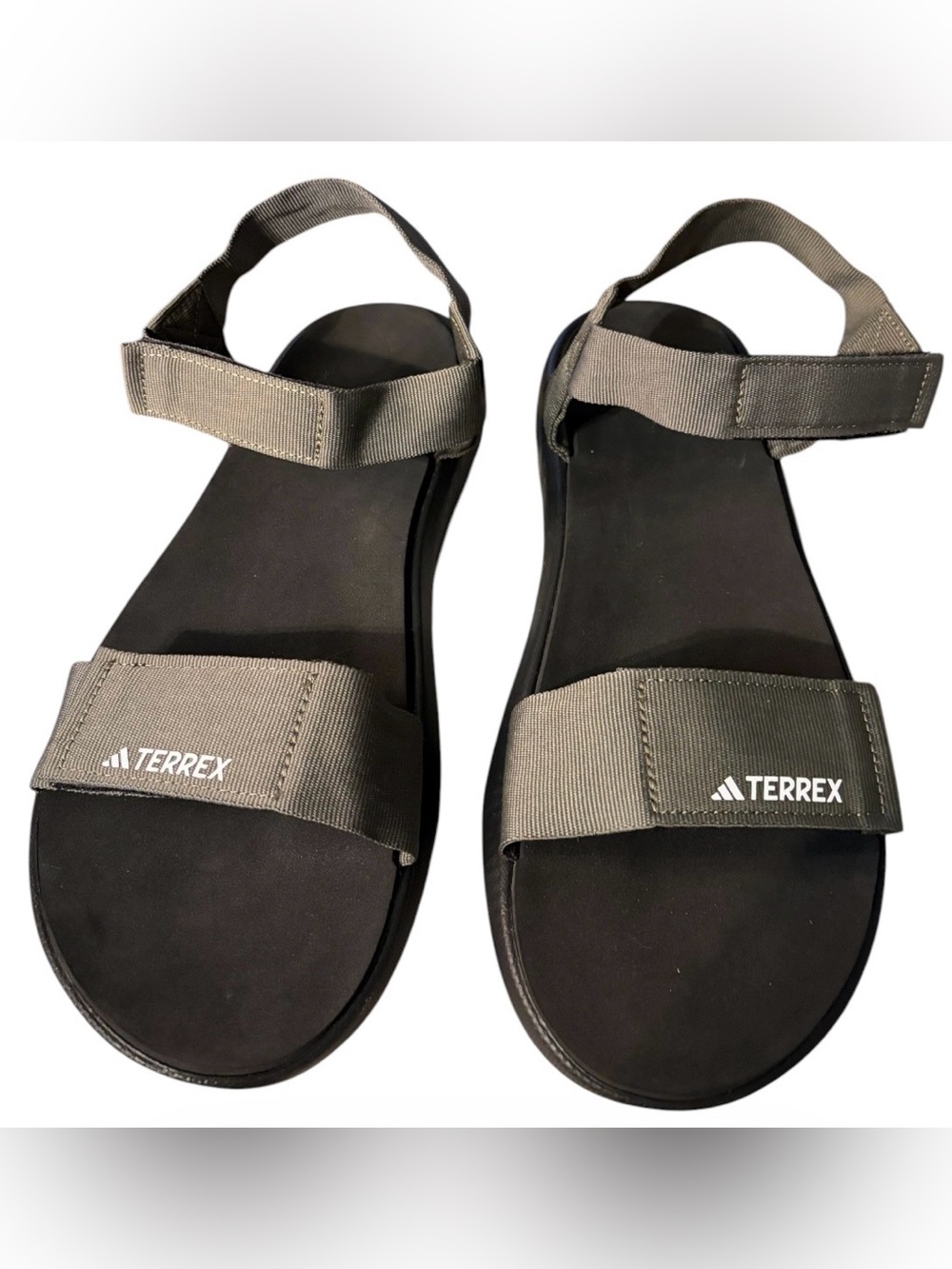 Adidas Terrex Hydroterra Men's Athletic Olive Green Sandals Size 10 NWOT